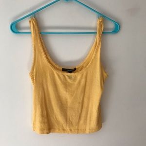 Yellow Crop Top